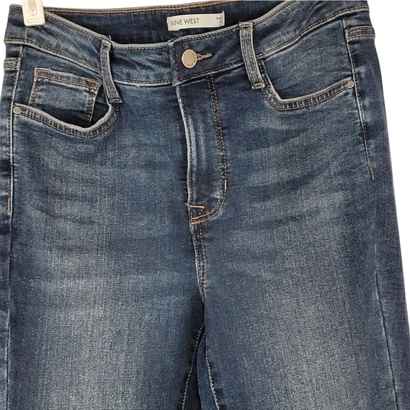 Nine West Blue Skinny Jeans - Picture 2 of 10